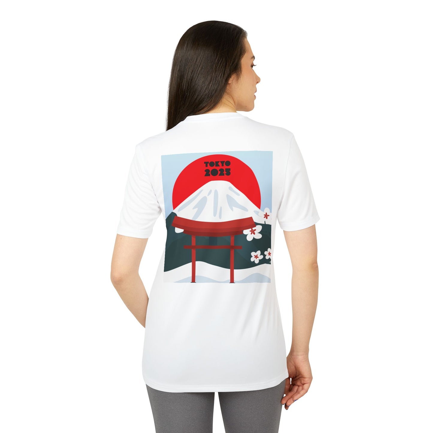 adidas T-shirt de sport unisexe : Édition Tokyo 2025 – T-shirt d’entraînement stylé avec une esthétique japonaise